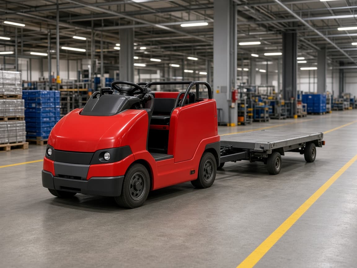 Tow tractors & platforms