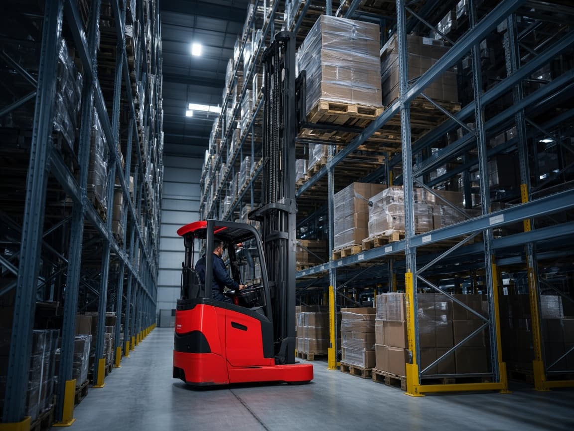 Reach trucks