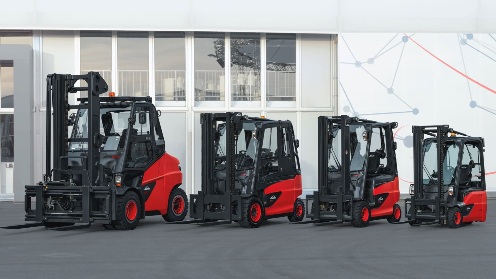 Linde electric forklift range from Halcyon MH